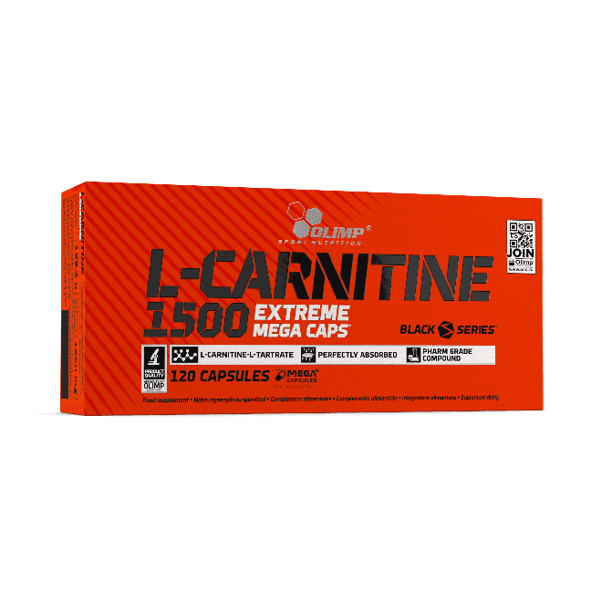Olimp L-Carnitine 1500 Extreme Mega Caps - 120 Capsules