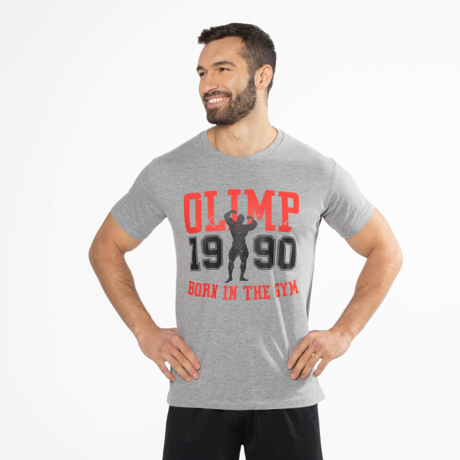 Olimp Men T-Shirt 1990 Gray
